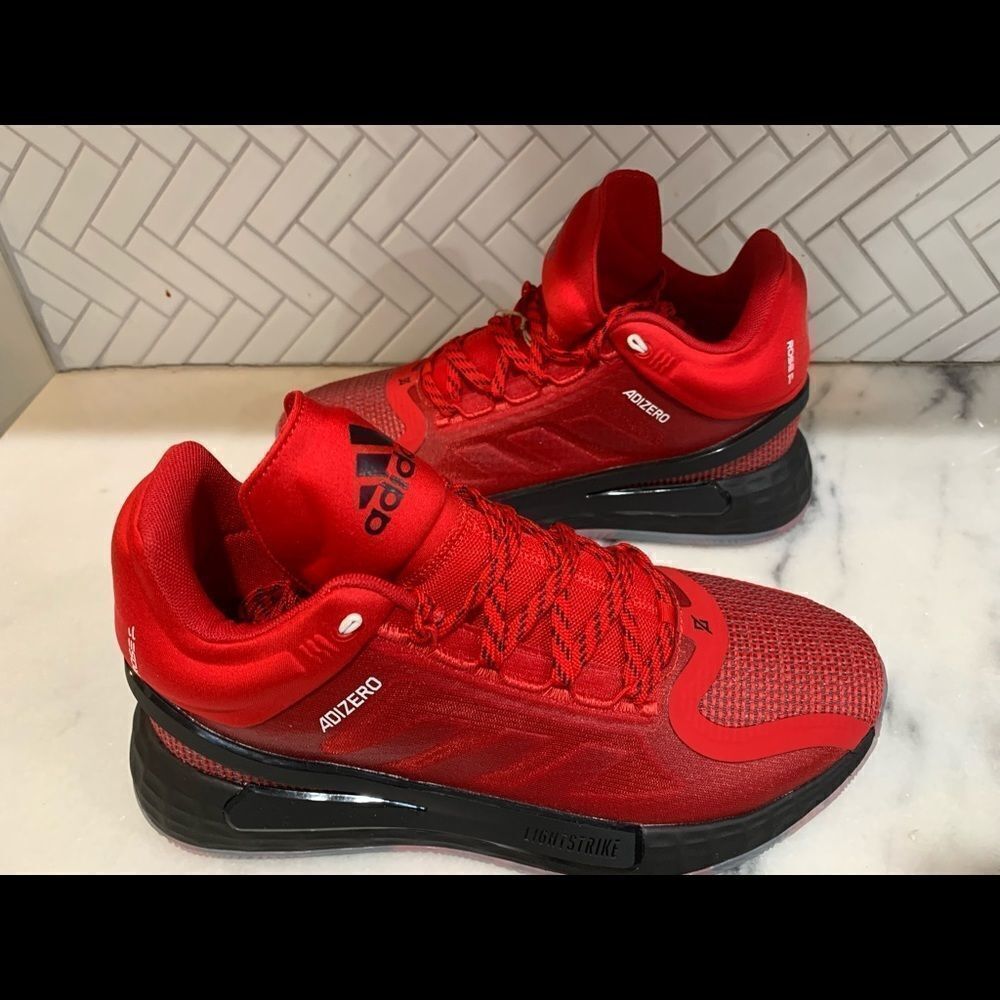 adidas D Rose 11 Brenda Derrick Rose Red Men Bball